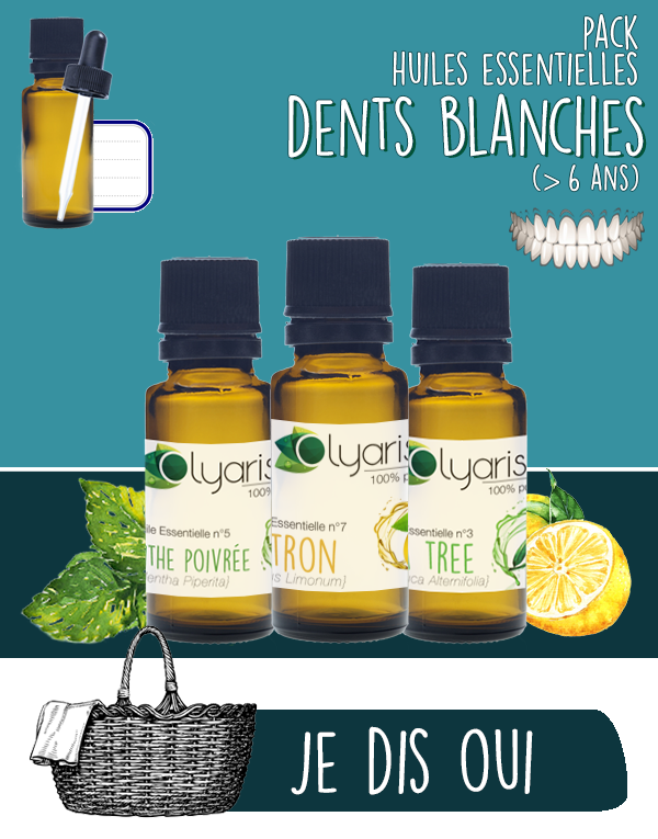 Des Dents Blanches avec les Huiles Essentielles : L'Astuce Naturelle par Olyaris